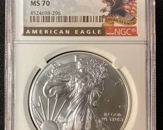 2017 SILVER AMERICAN EAGLE, 