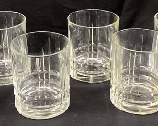 8 DURAND OLD FASHIONED WHISKEY GLASSES