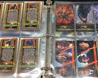 BINDER OF INKWORKS GODZILLA TRADING CARD