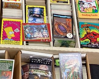 ASSORTED TRADING CARDS, STAR TREK, JURAS