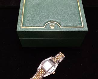1982 ROLEX DATEJUST 36mm 14KT GOLD & STAINLESS MEN’S AUTOMATIC WATCH, MOVEMENT CALIBER 3035, JUBILEE BRACELET WITH 455j ENDLINKS, FLUTED BEZEL, MODEL 16013, RECENTLY SERVICED