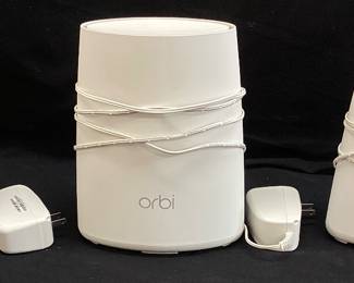 (3) ORBI WIFI EXTENDER MESH UNITS