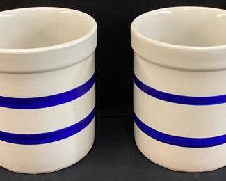 (2) ROBINSON RANSBOTTOM BLUE BANDED