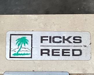 FICKS REED RATTAN LOUNGE CHAIRS &