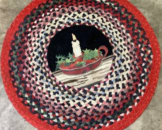 CAPEL BRAIDED ROUND RUG, 38
