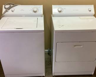 WHIRLPOOL WASHER & DRYER