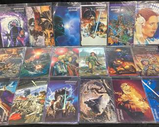 1995 TOPPS STAR WARS MASTER VISIONS,