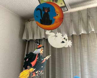 1989 Beistle Halloween Die Cut Hanging Mobile 