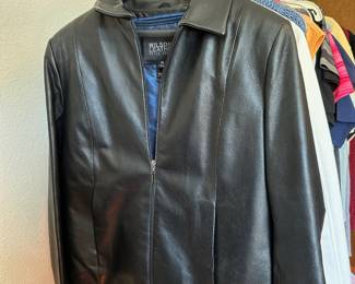 Wilsons Leather Women's Black Leather Jacket