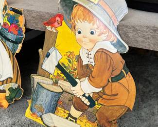 Pilgrim Die- Cut Paper Cutouts 