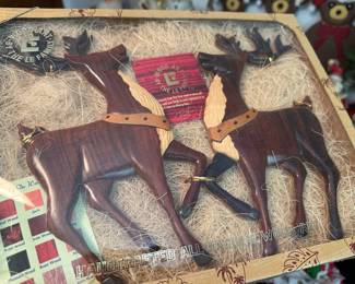 Assortment of Christmas Decor & Ornaments