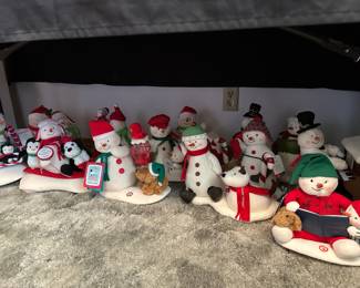 Assortment of Christmas Decor & Ornaments