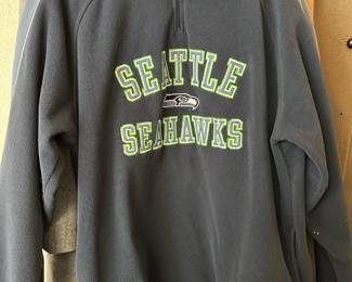 Reebok NFL Seattle Seahawks Pull Over Sweater - Size Large