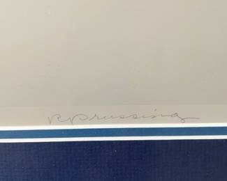 Matted Print "Hawaiian Monk Seal" by Rosalie Rupp Prussing