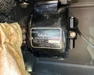 Edison Ediphone Utility Shaver Dictation Machine