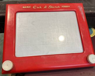 1980s Etch A Sketch Toy