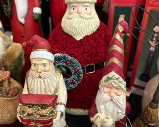 Assortment of Christmas Decor & Ornaments