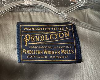 Pendleton Gray Wool Coat