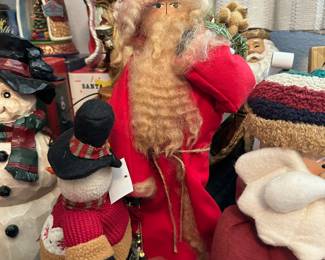 Assortment of Christmas Decor & Ornaments