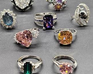 Costume Jewelry Statement Rings