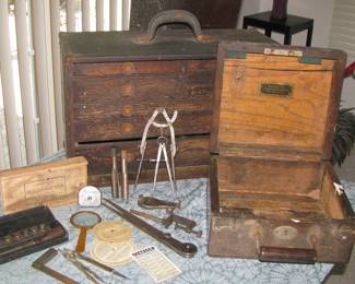 Machinist chest and some of the tools