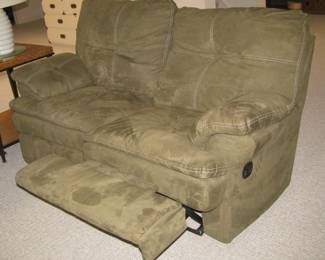 Reclining love seat