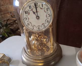 Vintage torsion anaversity clock