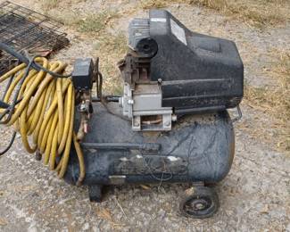 5 hp 5 gal electric portable air compressor with hose