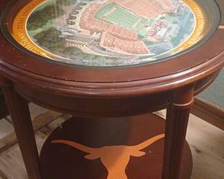University of Teaxs from Danbury mint roundtop table