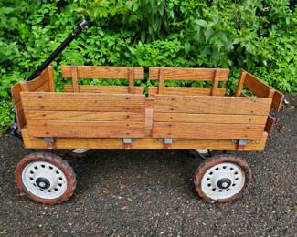 1950's Garton Rapid Delivery Stake Body Children's Wagon