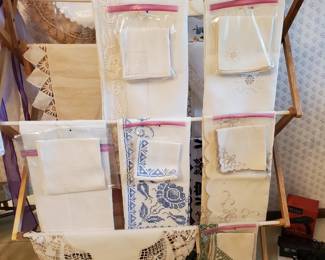 Vintage Linens - Intricate Needle Work