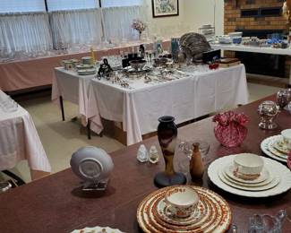 China, Crystal, Silver Plate