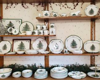 Genuine Spode Christmas Tree Pattern