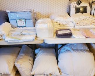 Comforters, Sheets, Pillows, Blankets