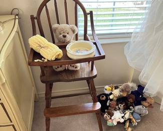 antique high chair