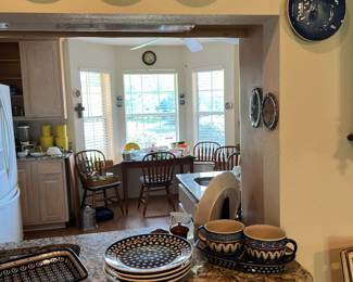 Polish Boleslawiec pottery