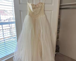 vintage wedding dress