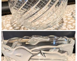 Cut Glass Serving Bowls