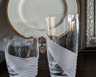 LENOX Windswept Blown Glass Drinkware
