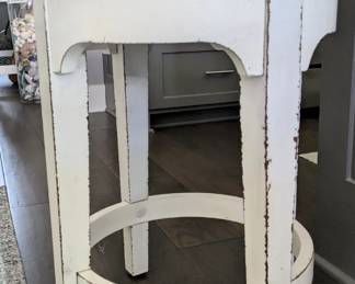 3 Bar stools with Kitchen Island