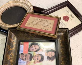 Large Assortment of Photo Frames
