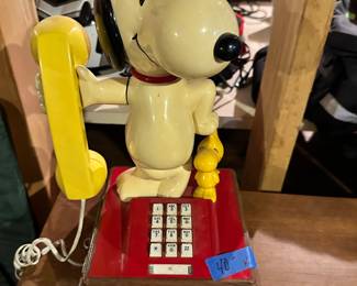 Snoopy phone from 1980