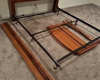 Queen bed  and a twin bed