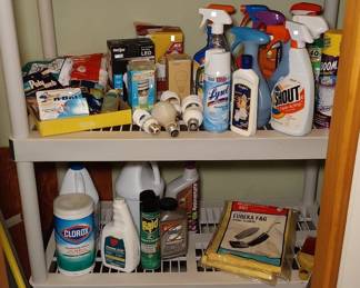 cleaning supplies