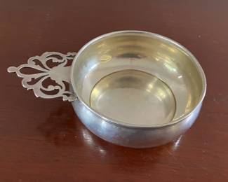 Sterling silver porringer
