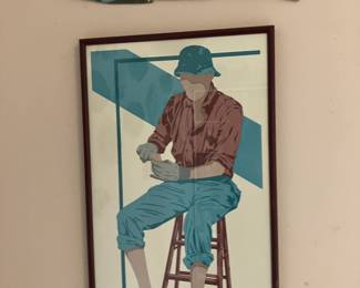 Florida seafood poster