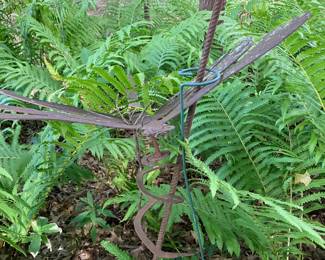Large dragon fly yard art