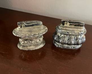 Silverplate cigarette lighters