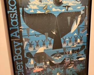 Glacier Bay Alaska poster