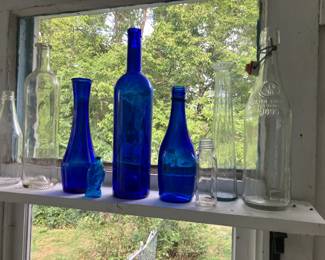 Cobalt blue glass